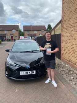 A 1st time Pass for Brandon - Well done !! 1st Time Pass for Brandon with Mike Williams Driver Training